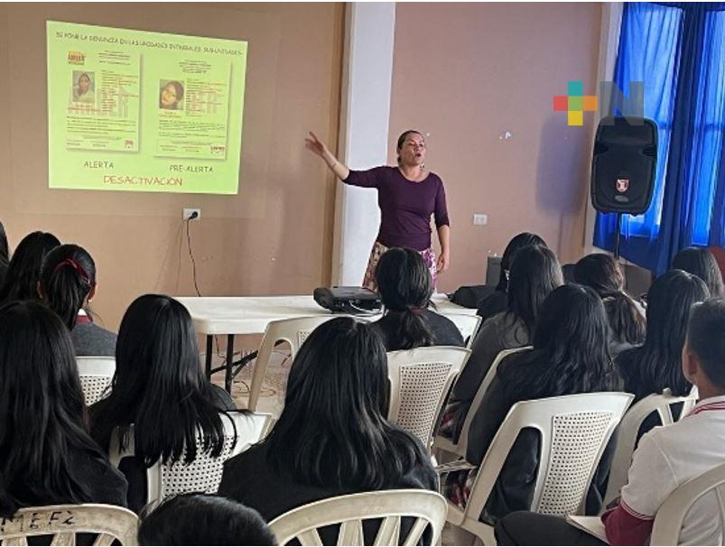 FGE desarrolla cuarta campaña «Violencia en el noviazgo y embarazo en la adolescencia»