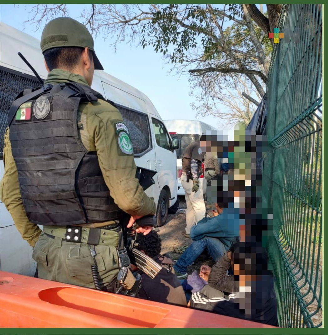 Brinda SSP apoyo humanitario a 65 migrantes en la zona centro