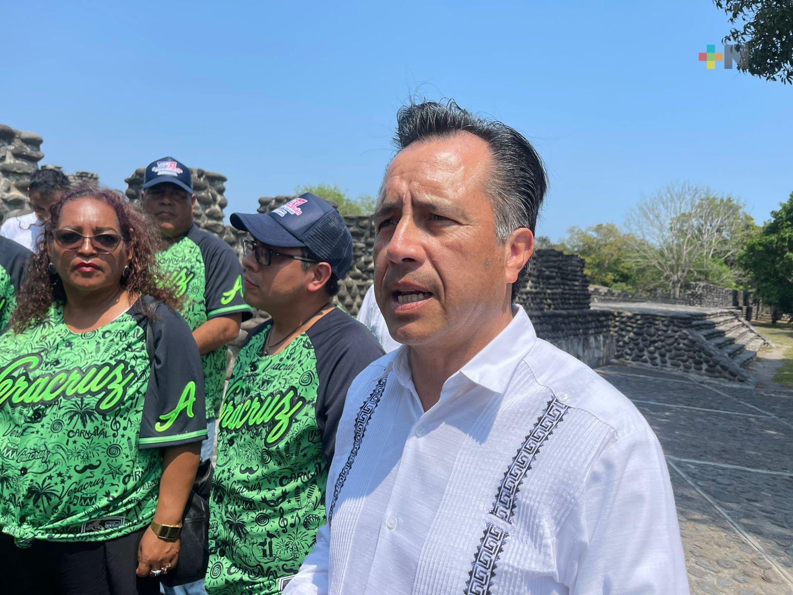 Considerar a Zempoala como un eje turístico importante: Gobernador