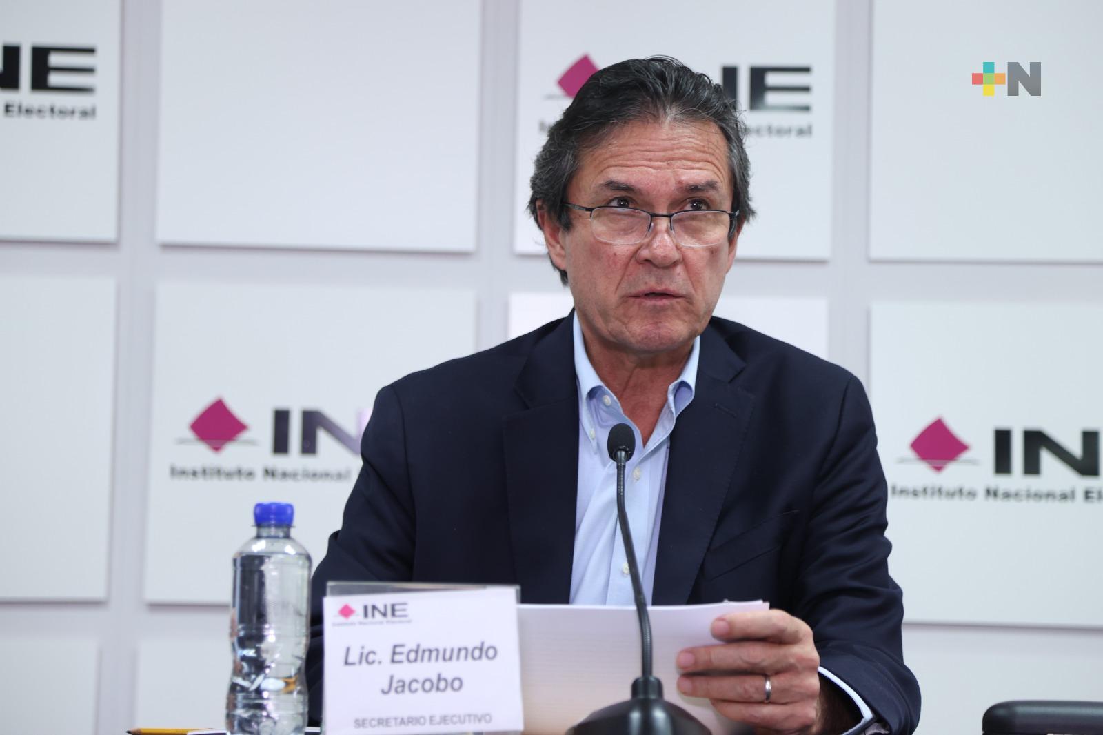 Anuncia Edmundo Jacobo Molina renuncia como Secretario Ejecutivo del INE