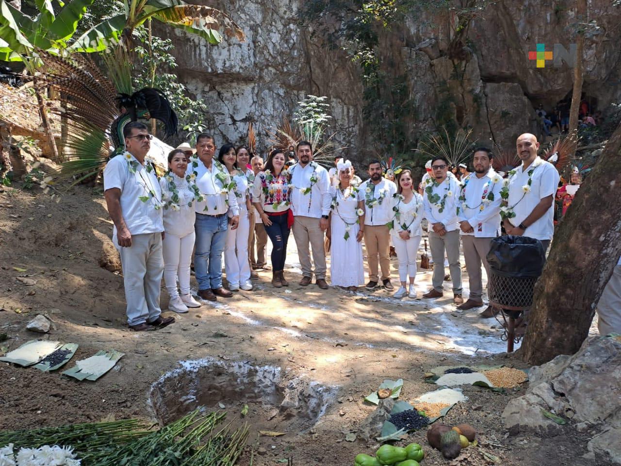 En Cuitláhuac se realizó el ritual náhuatl Xochitlallis en gratitud a la madre Tierra