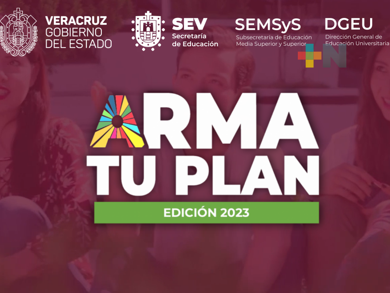 Presentan “Arma tu plan” en CBTIS 13 de Xalapa