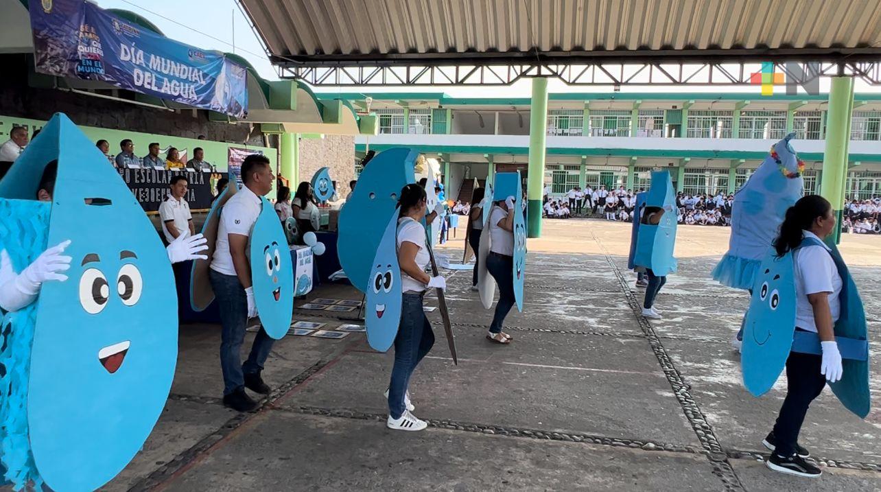 CAEV y escuelas de Martínez de la Torre conmemoran Día Mundial del Agua