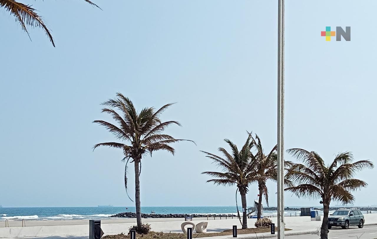 Se mantiene ambiente cálido en la entidad veracruzana