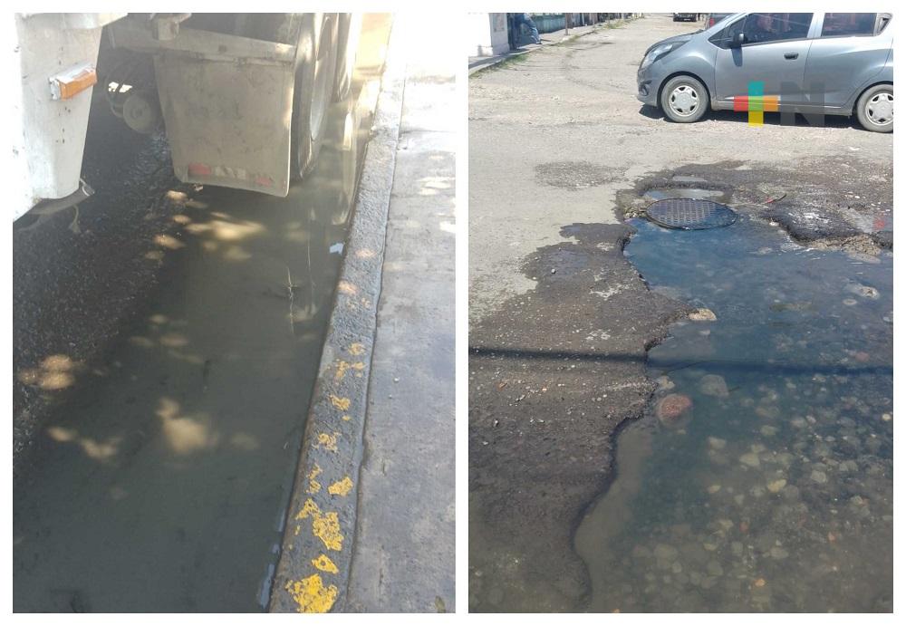 Tras atención a fuga de aguas negras en Las Amapolas, empeoró la situación