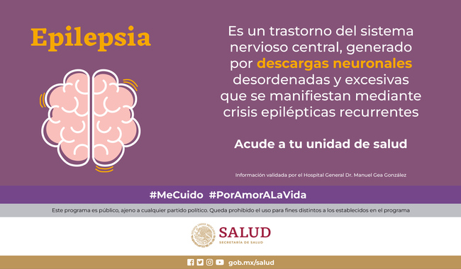 Control médico permite a personas con epilepsia retomar actividades diarias