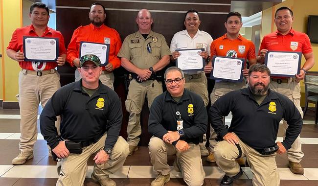 Reciben Grupos Beta del INM capacitación en Estados Unidos