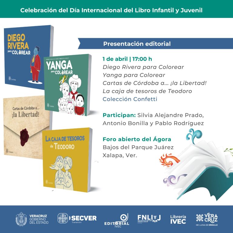 Conmemoran Día Internacional del Libro Infantil y Juvenil con presentación de novedades editoriales de colección Confetti