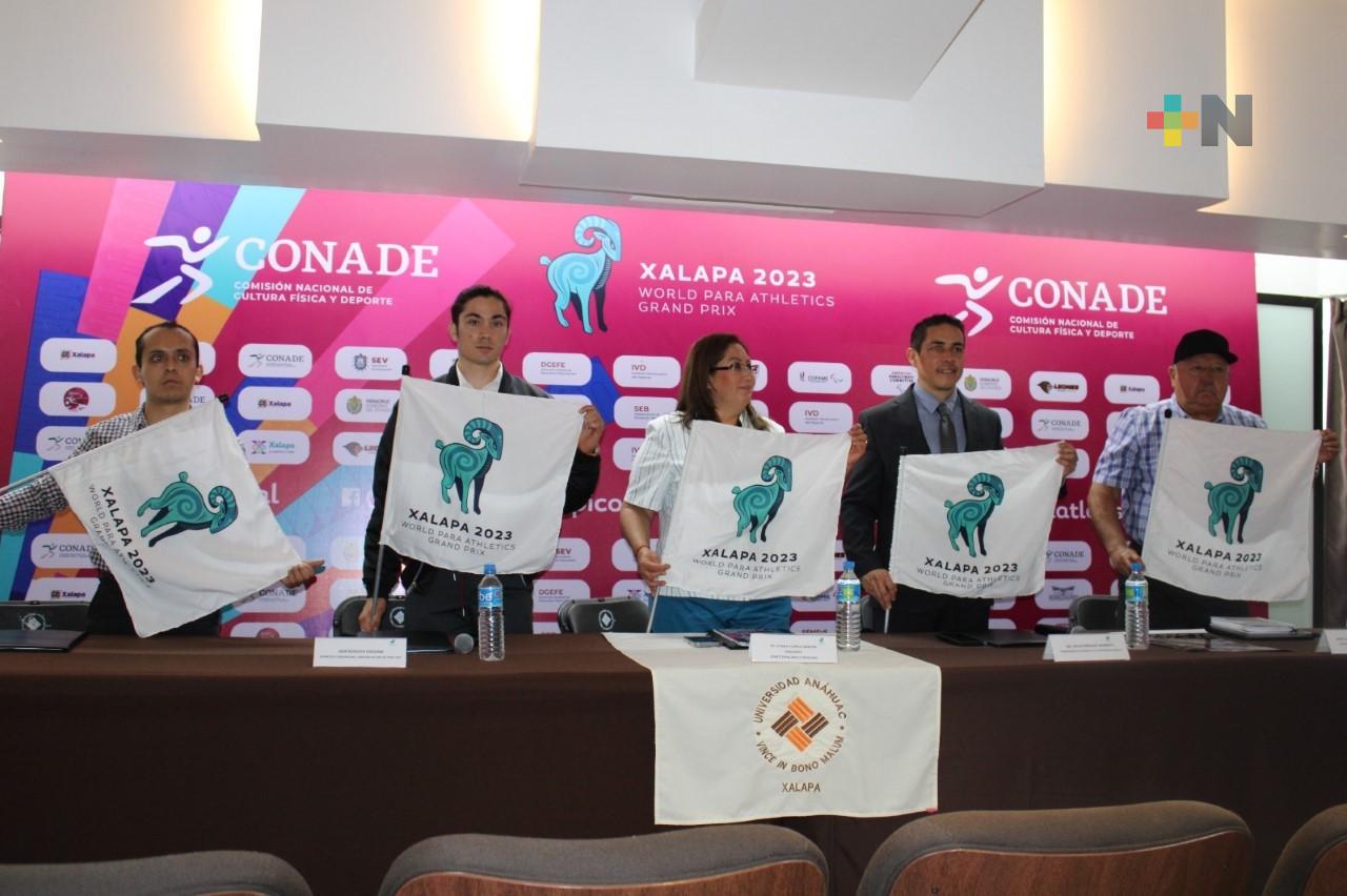 Dan banderazo a campaña ‘Suéñalo, deséalo, hazlo’ en el marco del Grand Prix Xalapa 2023