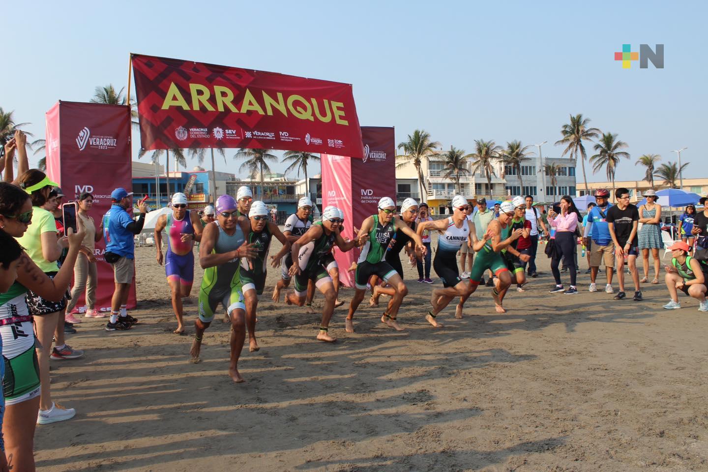 Veracruz define equipo de Triatlón para los Nacionales Conade