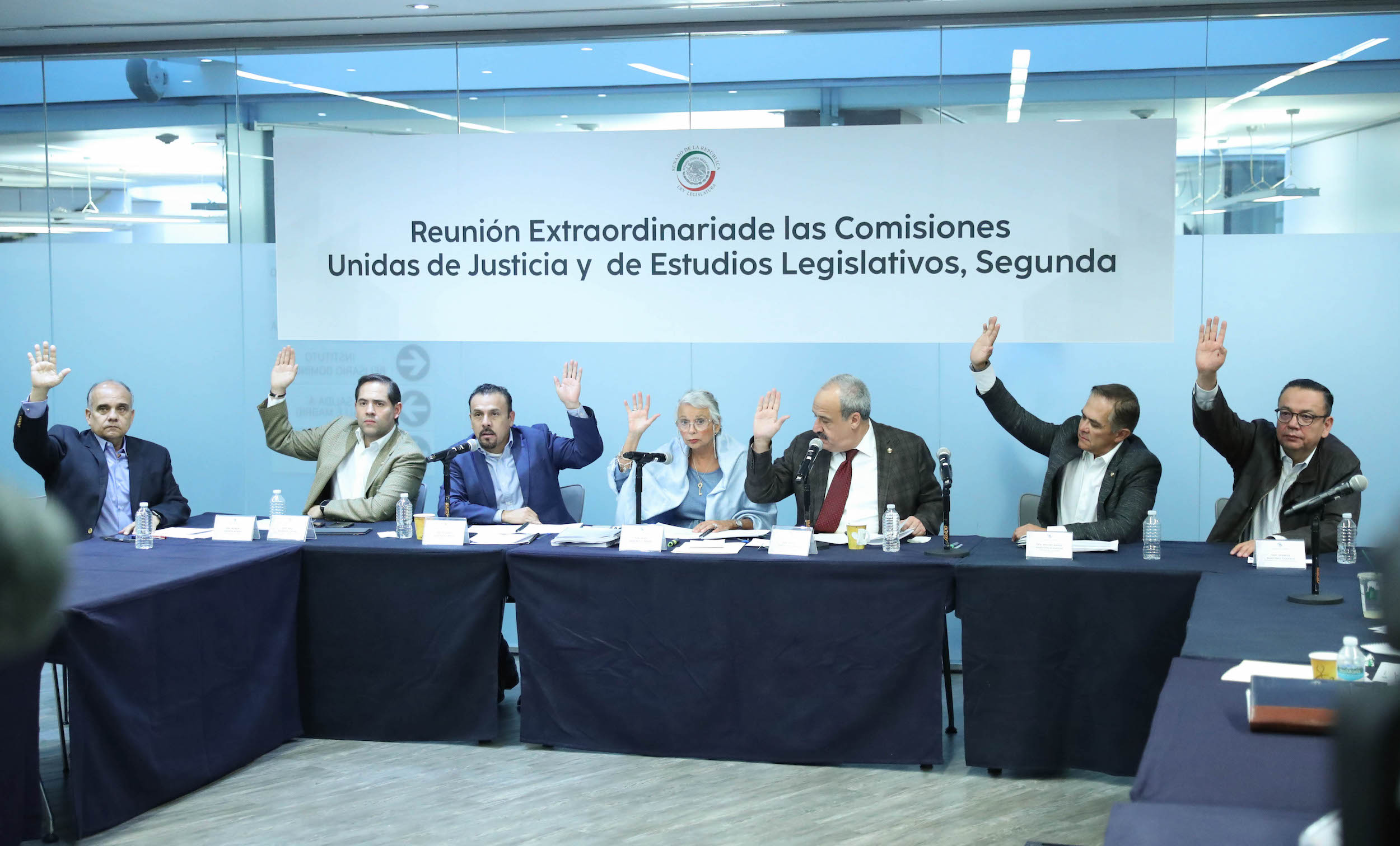 Avalan comisiones del Senado nuevo Código Nacional de Procedimientos Civiles y Familiares