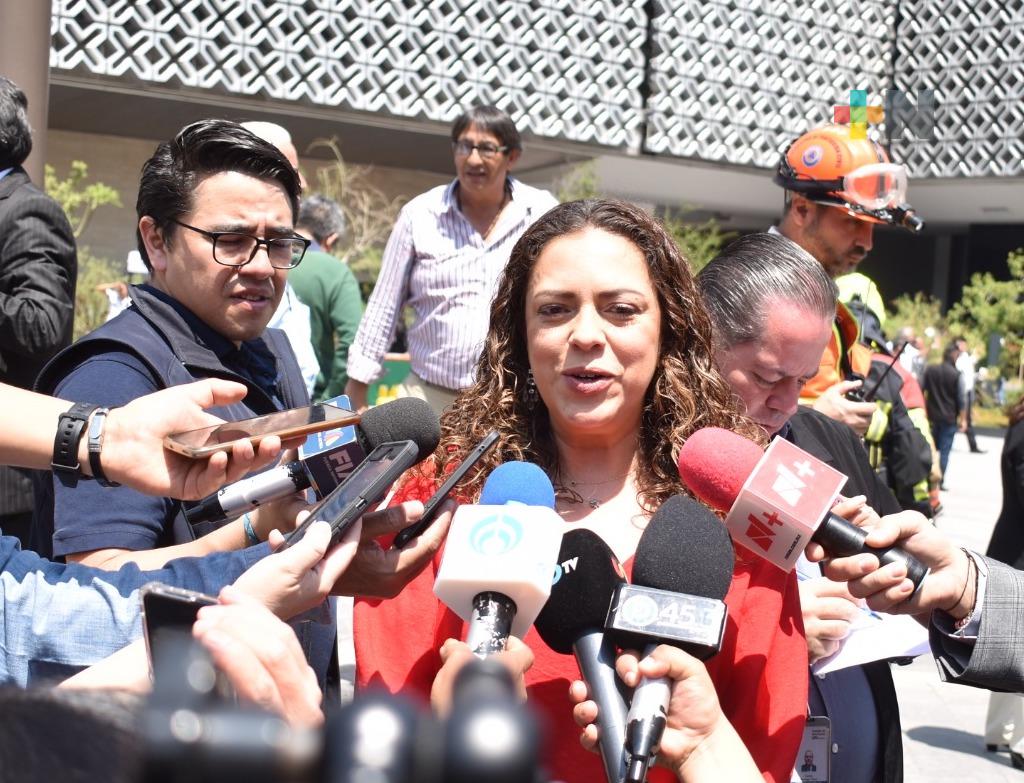 La Cámara de Diputados participó en el Primer Simulacro Nacional 2023