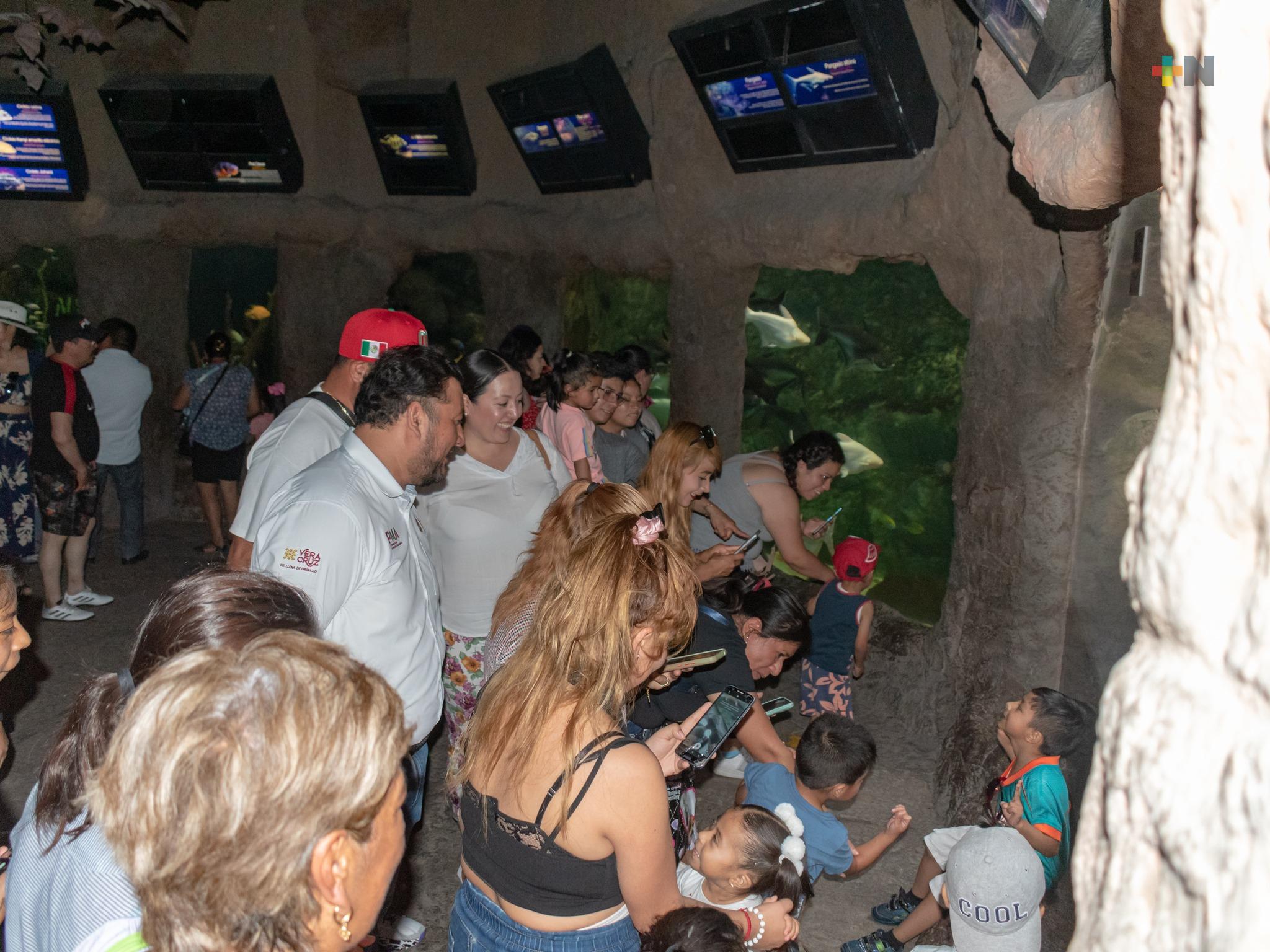 Habrá dos martes gratis de Aquarium por mes: Gobernador