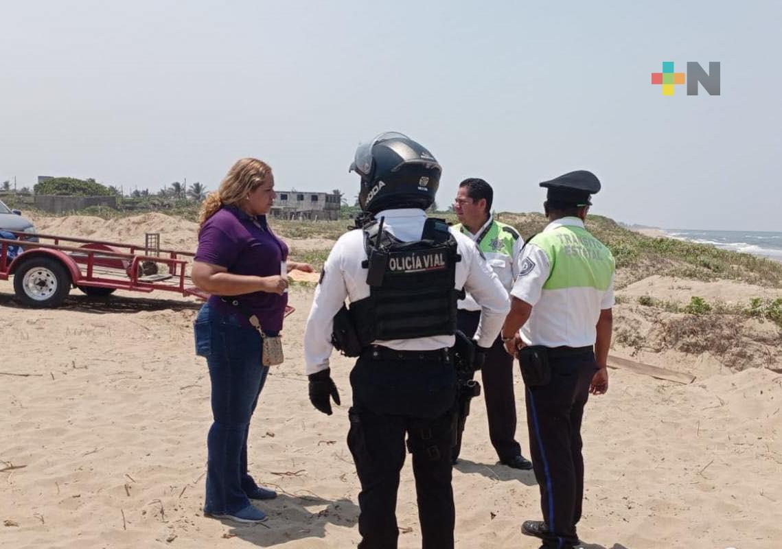 SSP mantiene recorridos de seguridad en puntos de playa y destinos turísticos del Estado