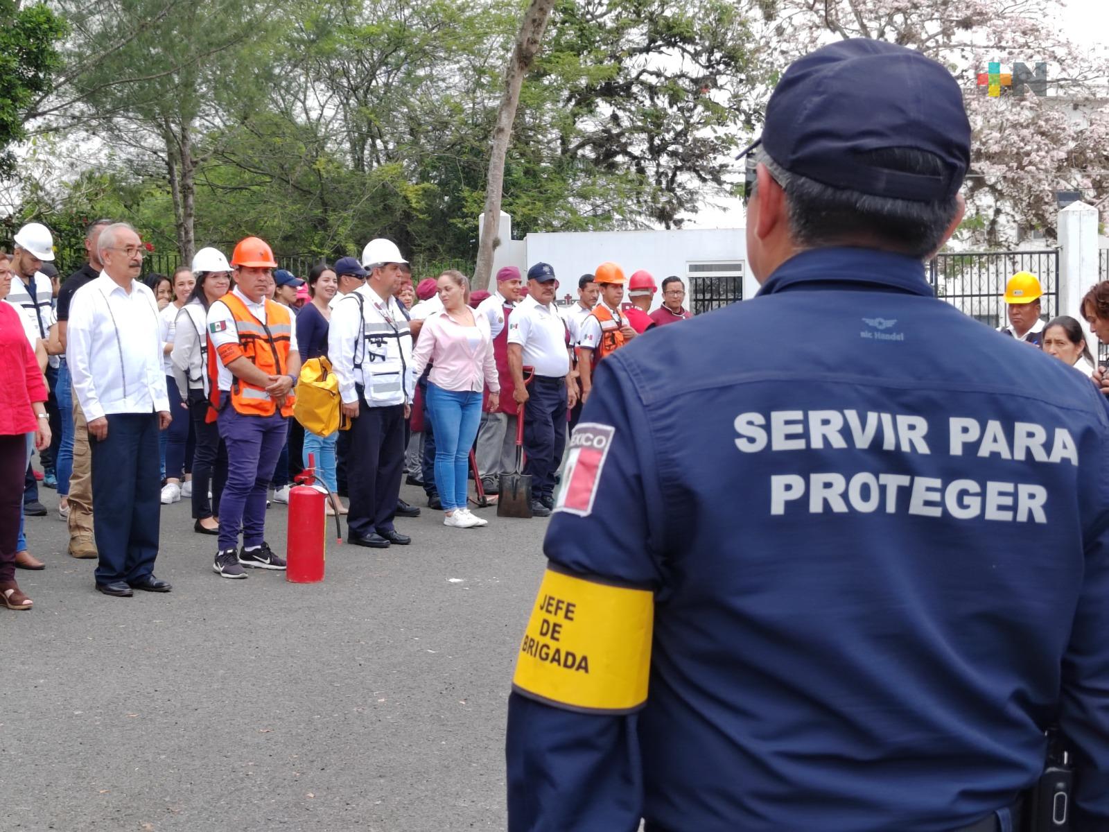 SSP participa y activa protocolos de evacuación en Simulacro Nacional 2023