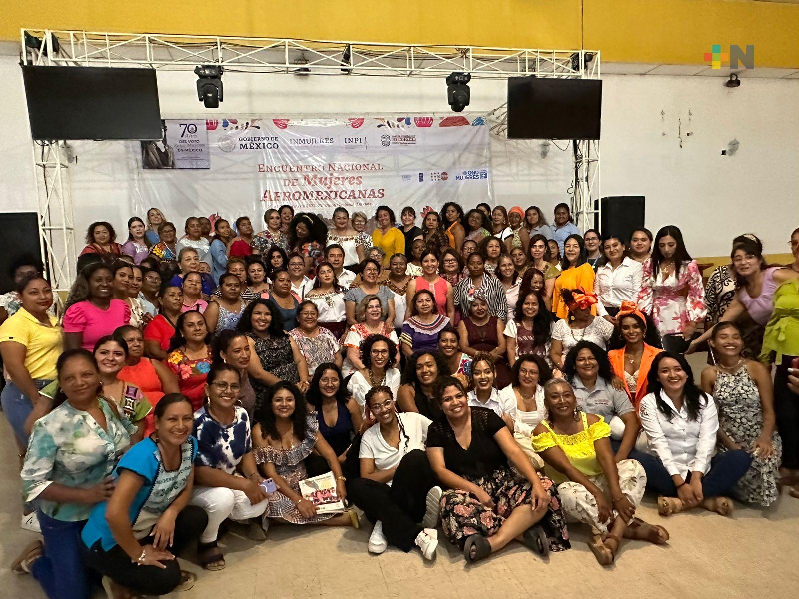 Destacan veracruzanas en el Encuentro Nacional de Mujeres Afromexicanas: Eric Cisneros