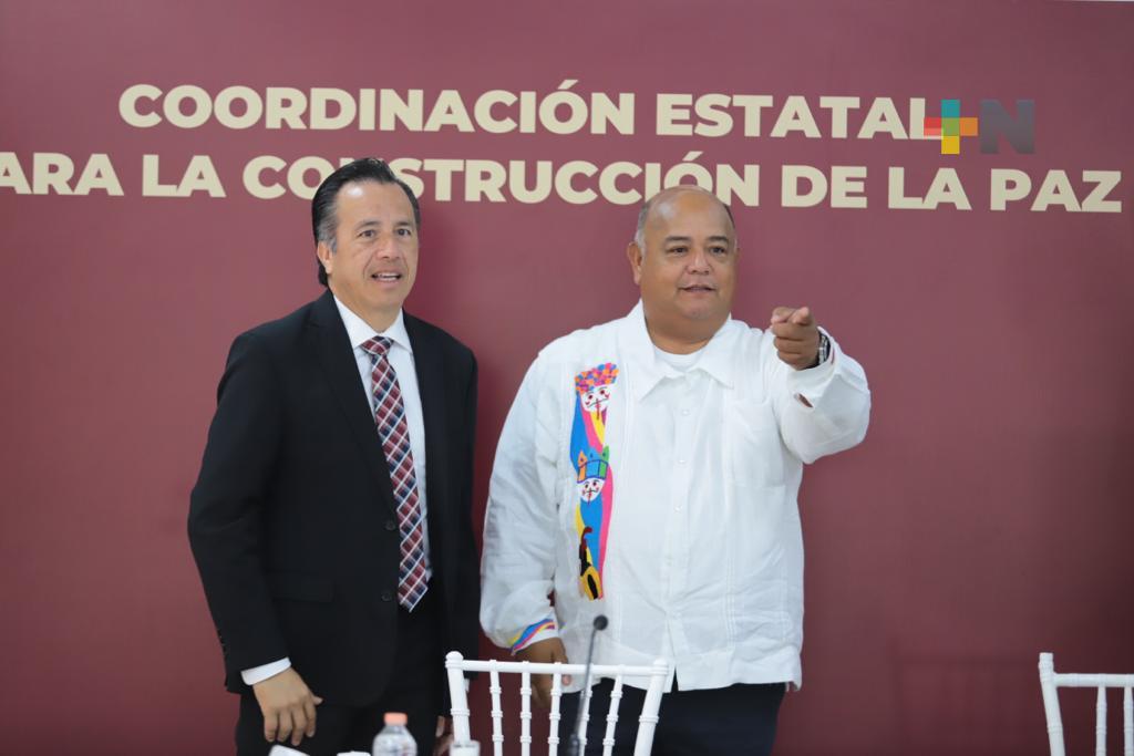 En Emiliano Zapata trabajó la Mesa para la Construcción de la Paz