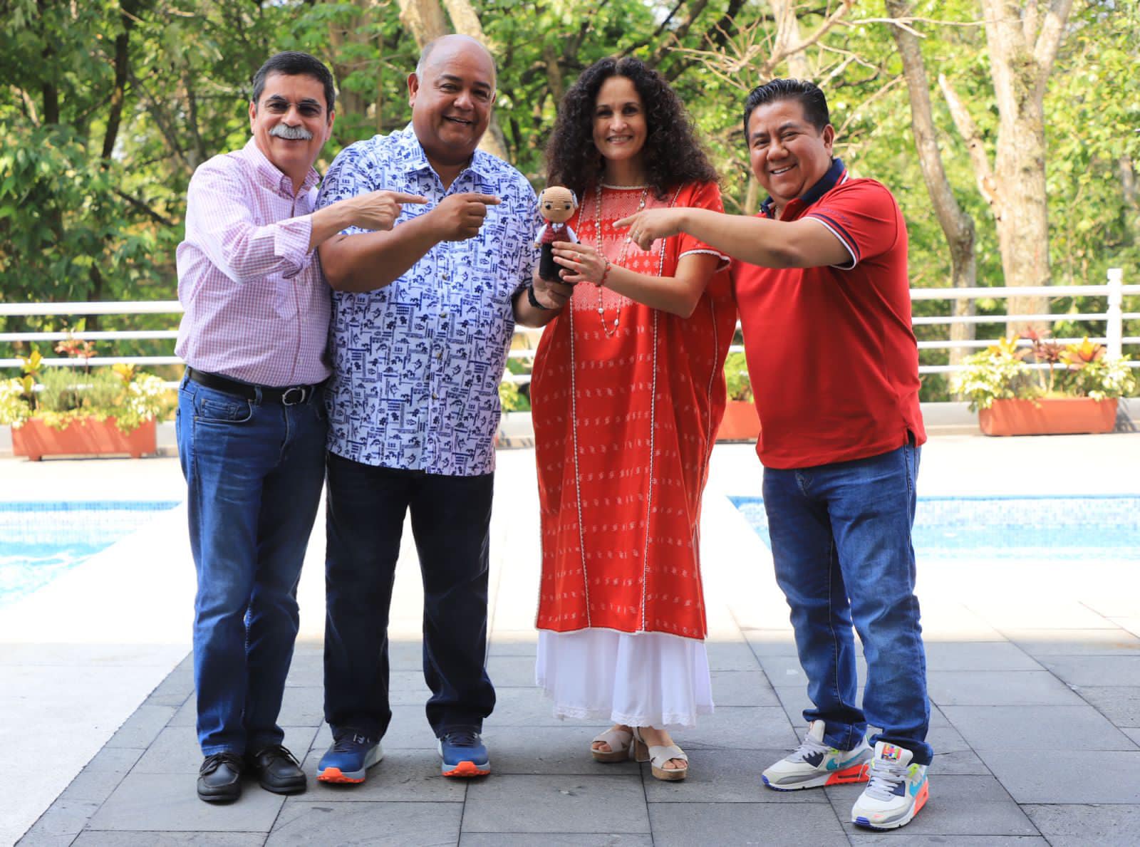 Secretario Eric Cisneros agradece visita de senadora Susana Harp