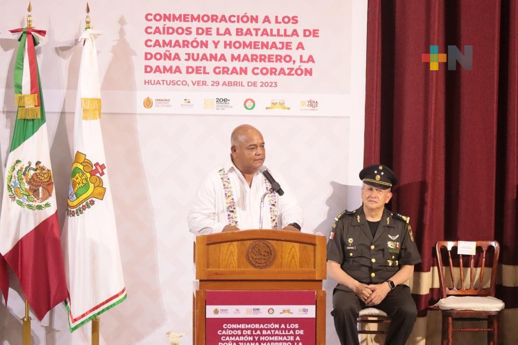 Eric Cisneros conmemora a la «Dama del Gran Corazón», Juana Marrero y a los caídos de la Batalla de Camarón