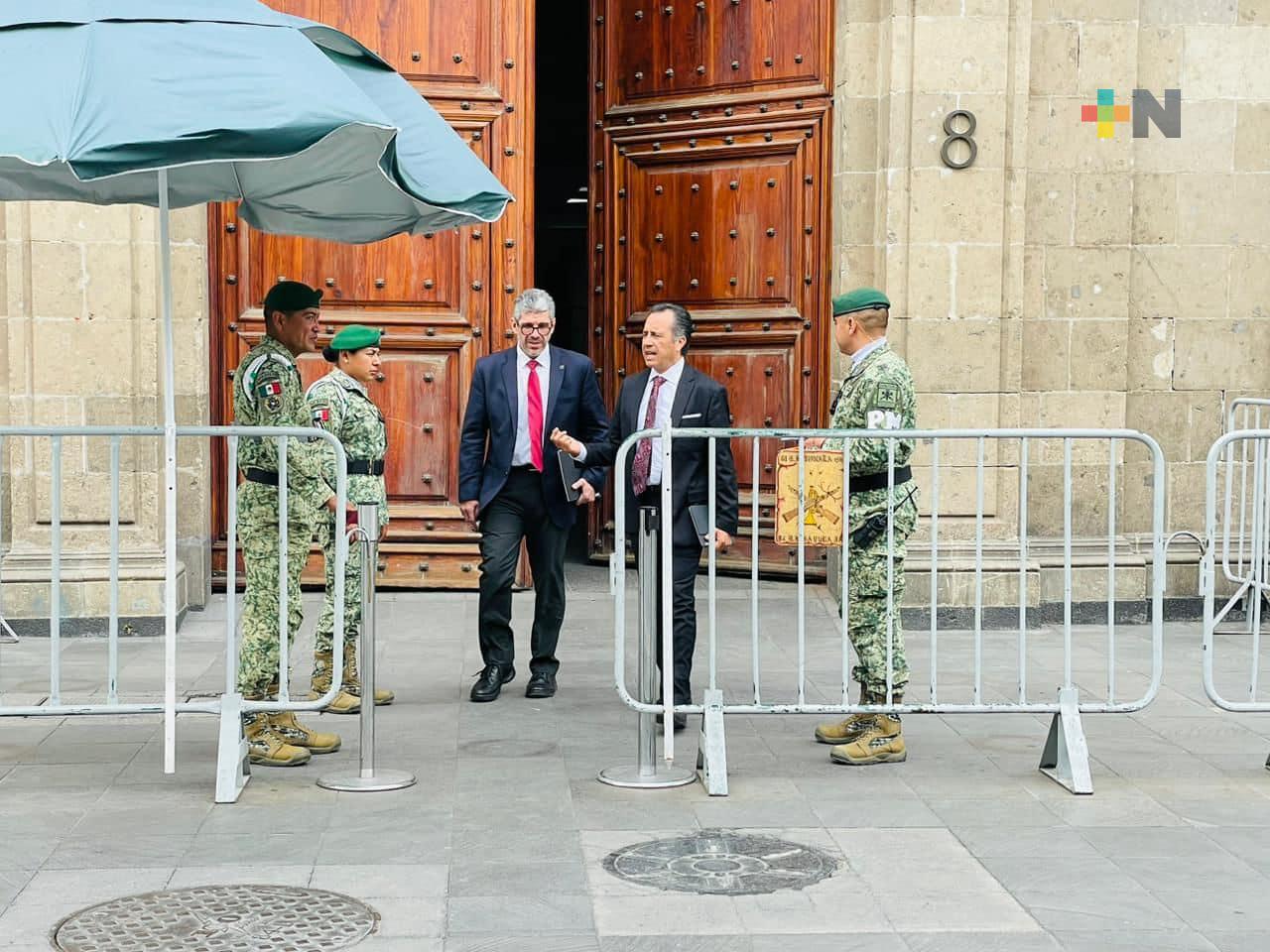 «Hay excelentes noticias para Veracruz», revela Cuitláhuac García tras la reunión con el presidente