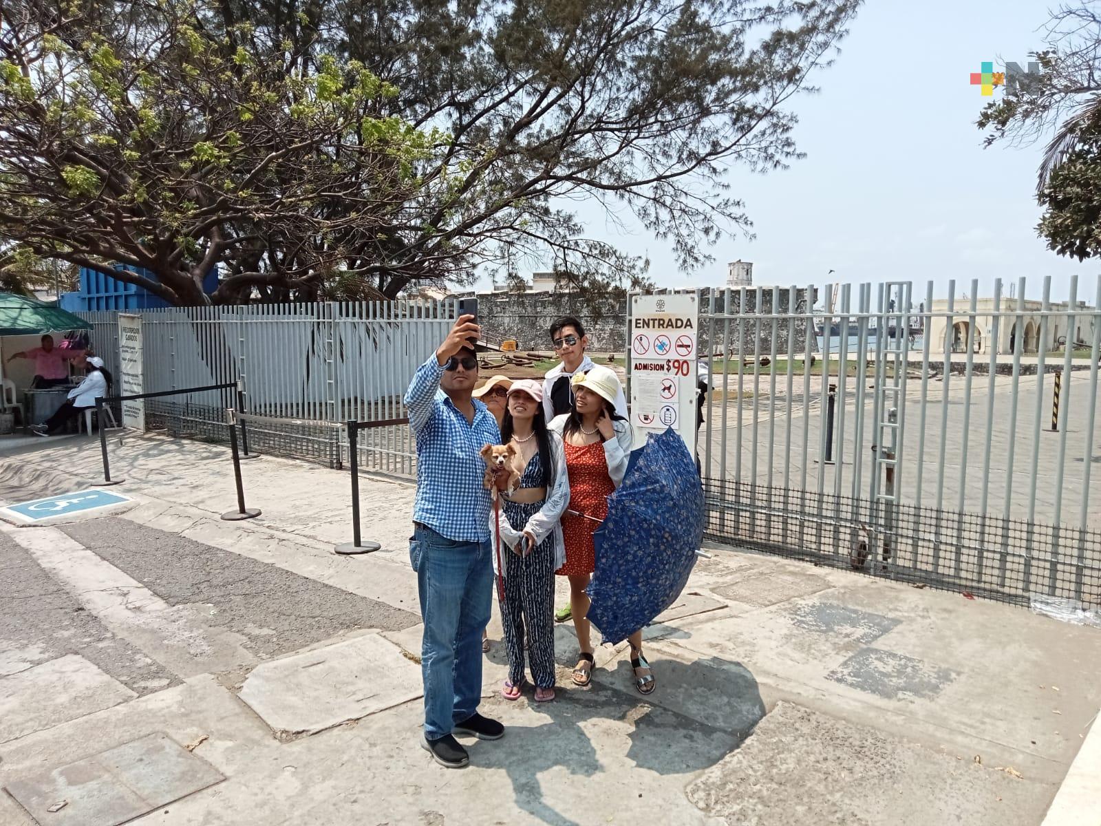 San Juan de Ulúa registra importante visita de turistas