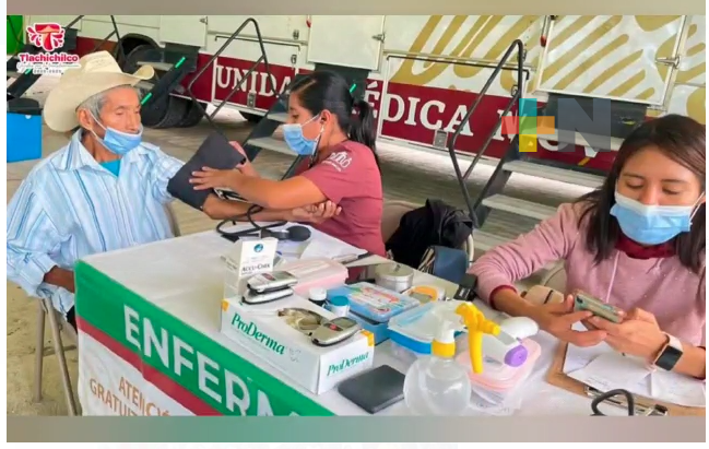 Llevará Pemex jornadas médicas gratuitas a Tlachichilco