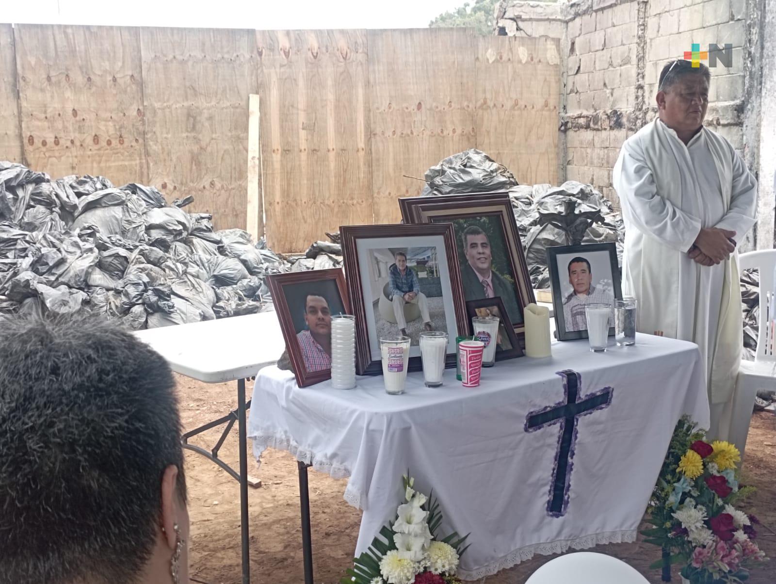 A dos meses de la tragedia recuerdan a víctimas del incendio en el CAE Tuzandépetl