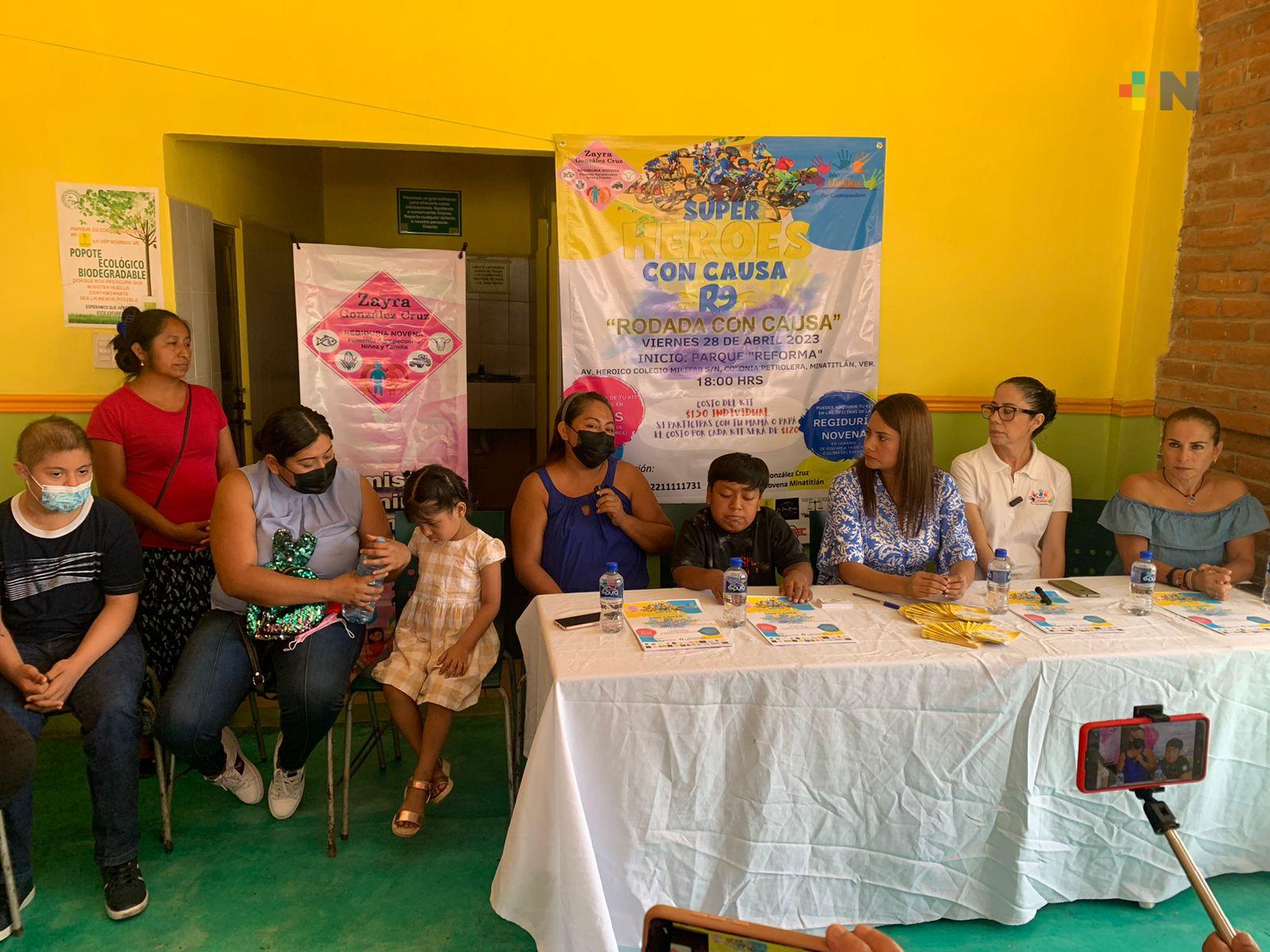 Asociación civil organiza rodada para ayudar al traslado de niños con cáncer