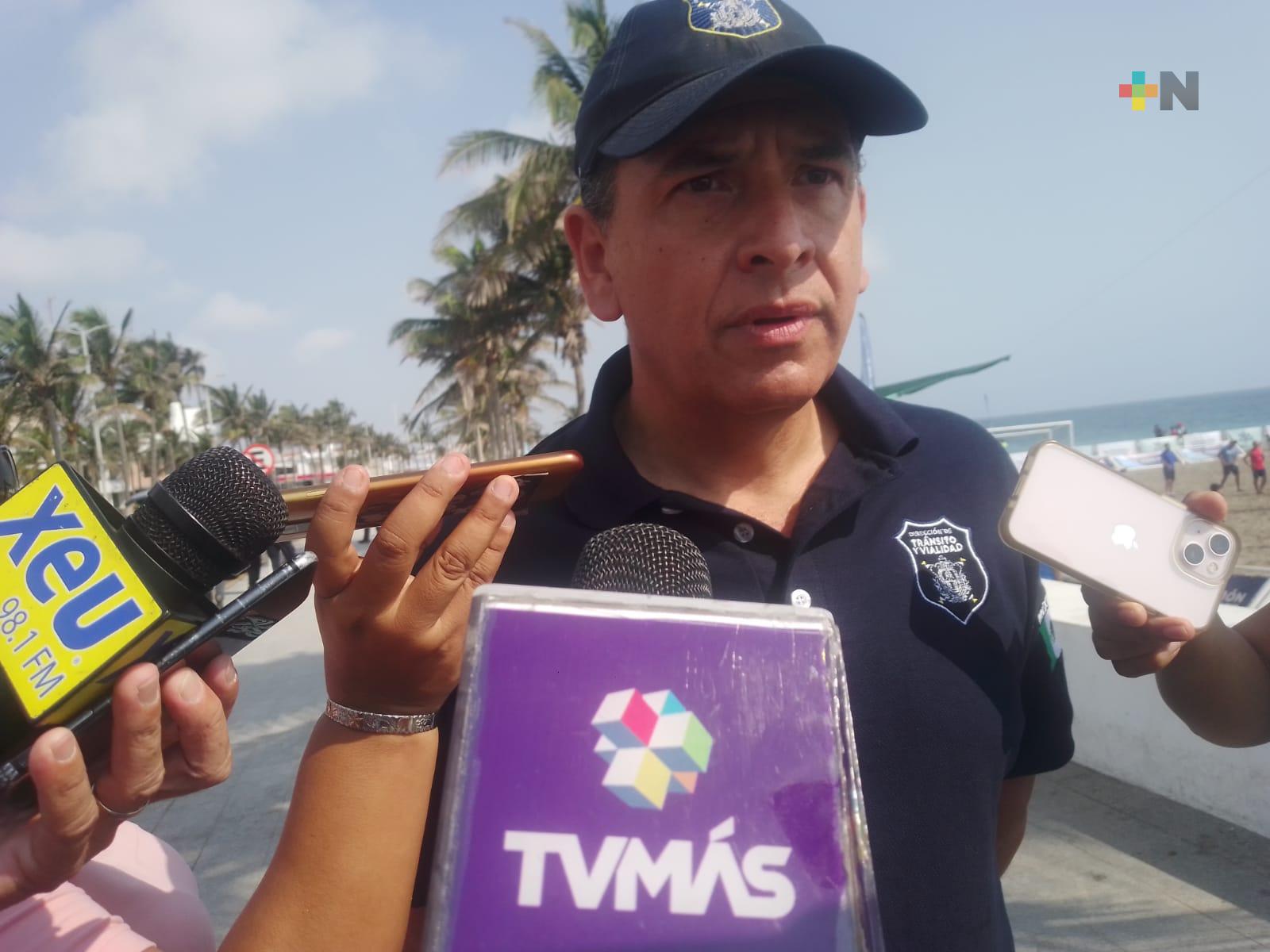 Pese a gran llegada de turistas a Veracruz puerto disminuyen accidentes vehiculares
