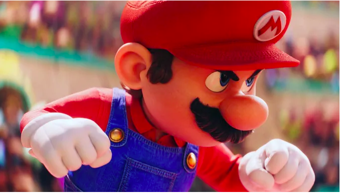 Super Mario Bros, película número uno del año en México