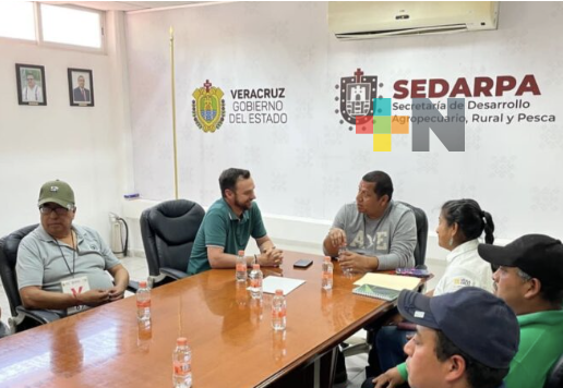 Media Paul Martínez reunión de trabajo entre Sedarpa y autoridades ejidales