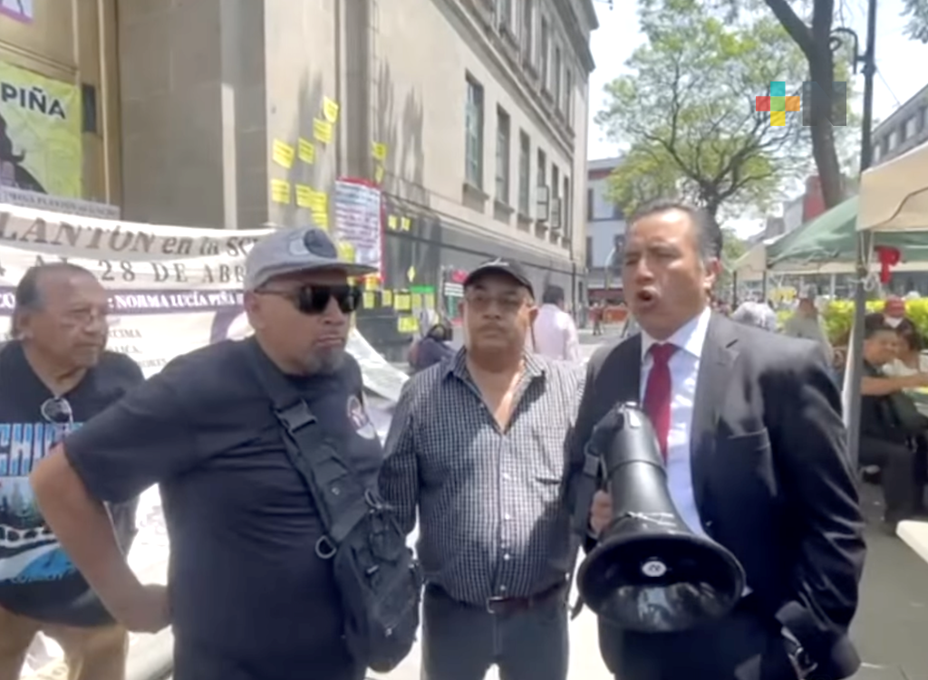 Respalda Cuitláhuac García a morenistas inconformes contra la SCJN