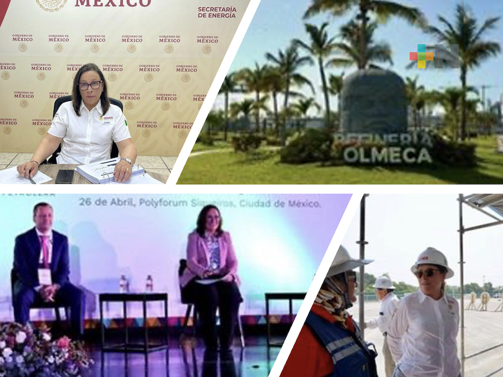 Rocío Nahle encabeza productiva semana en la Secretaría de Energía