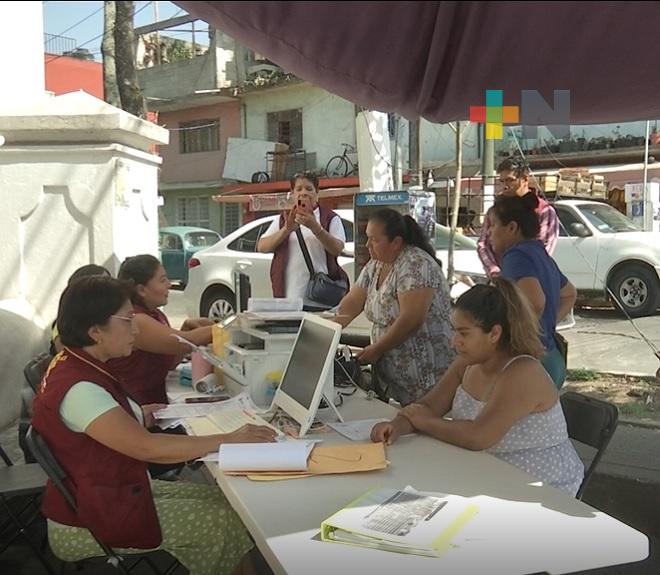 Continúan jornadas de módulo itinerante del Registro Civil de Xalapa