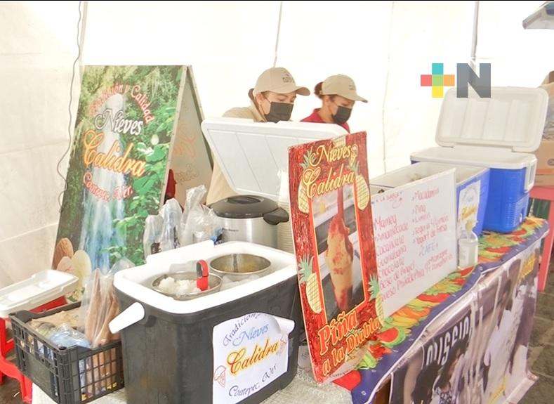 En Coatepec realizaron Festival de la Nieve