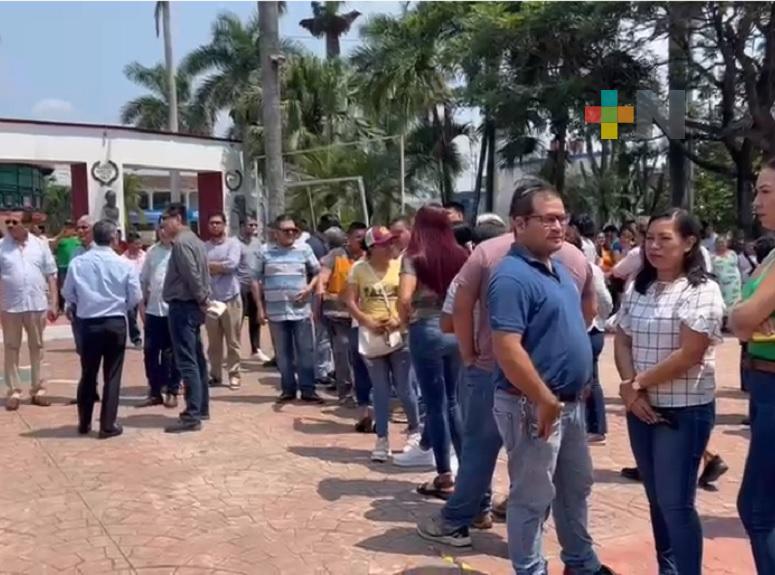 En Martínez de la Torre también se realizó simulacro de sismo