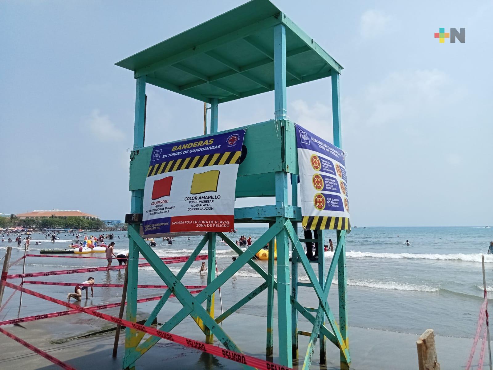 Guardavidas hacen importante labor para disfrute de vacaciones de turistas