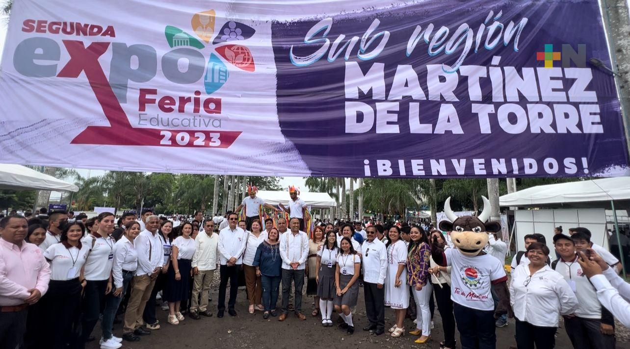 Segunda Expo Feria Educativa 2023 en Martínez de la Torre