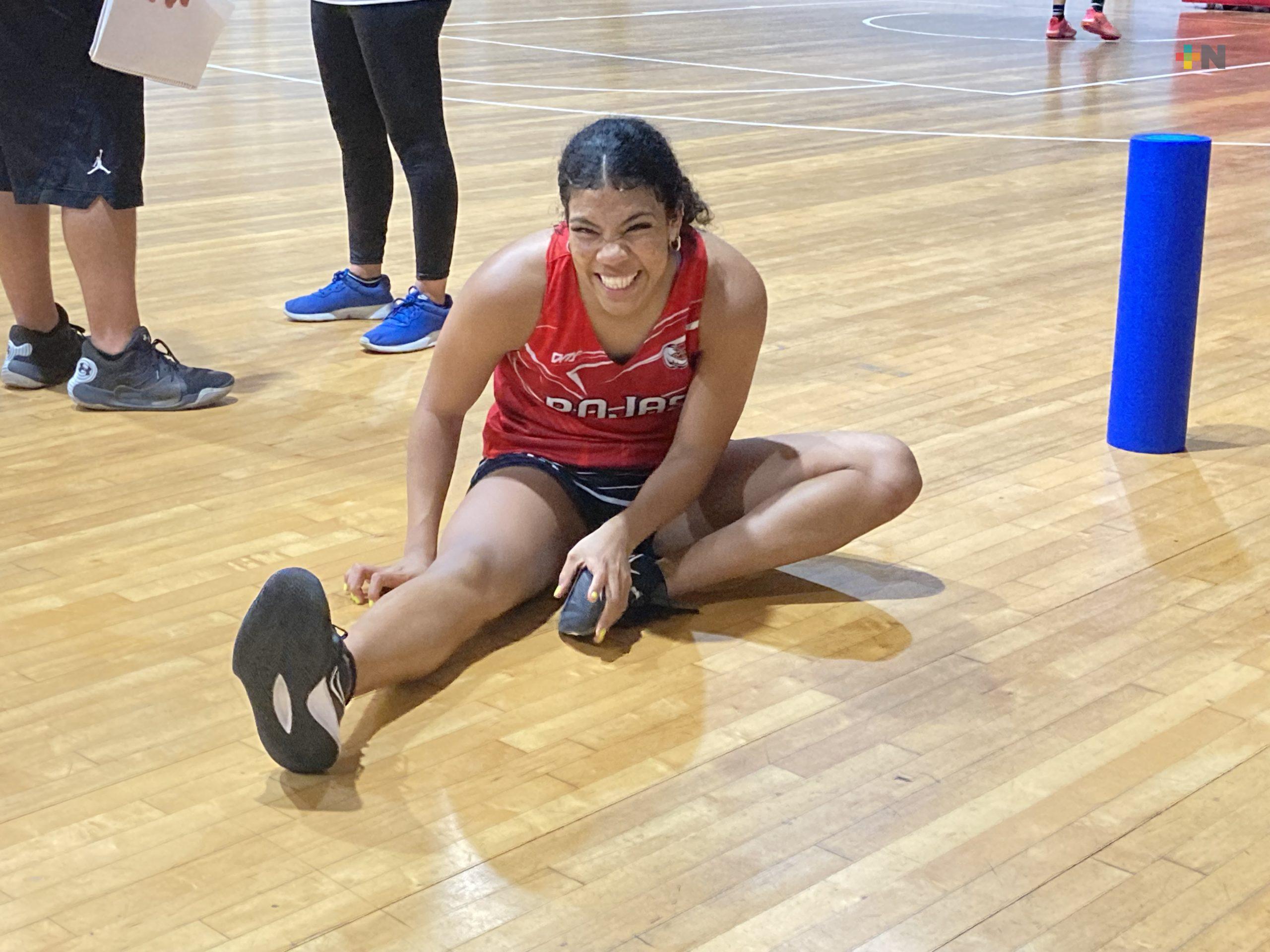 Hay buena conexión en las Rojas de Veracruz: Cinthya Domínguez