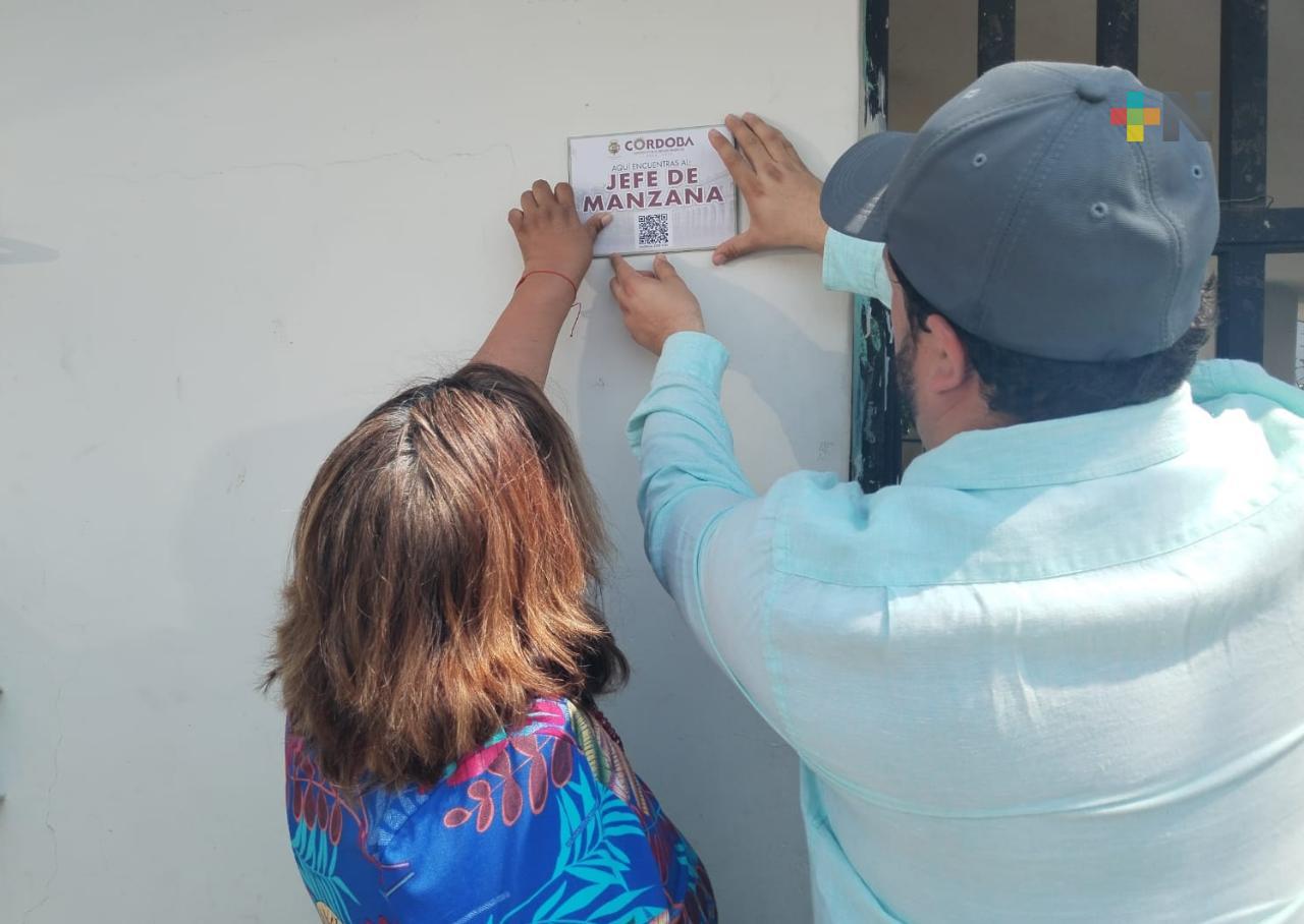 Entrega Ayuntamiento de Córdoba placas de Jefes de Manzana