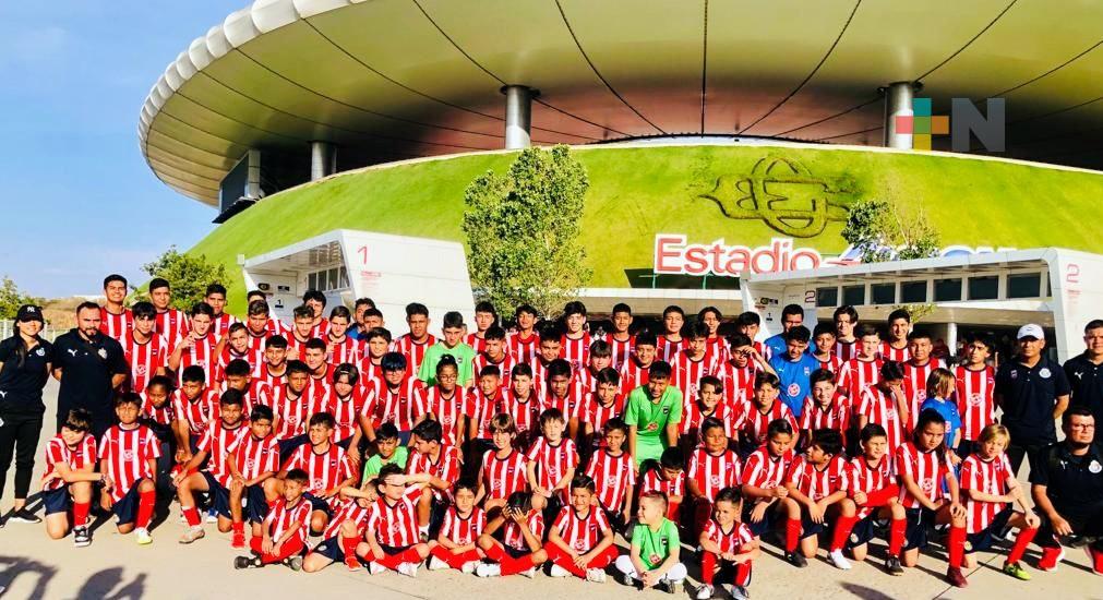 Veracruz destaca en el Torneo Internacional Escuelas Chivas 2023