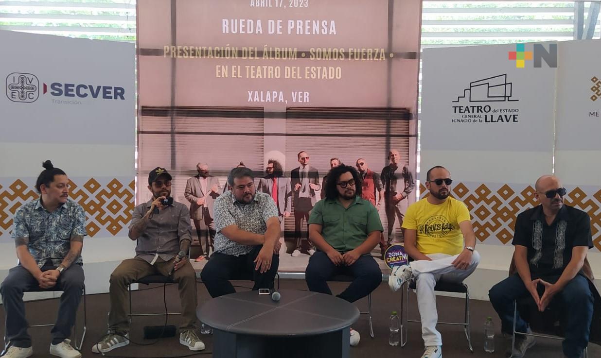 Los Aguas Aguas presentarán su tercer álbum «Somos fuerza» en Xalapa