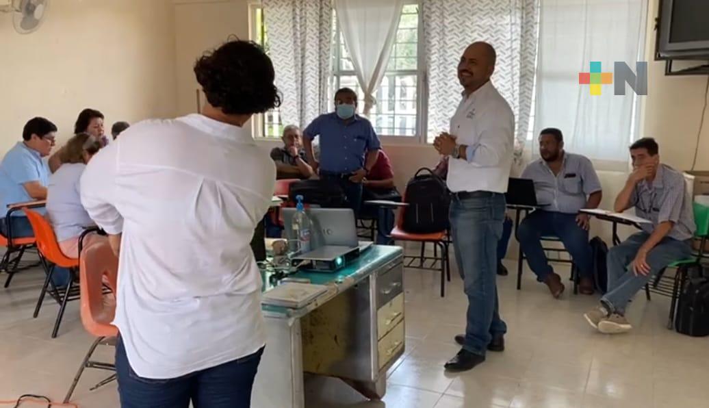 Docentes de Tuxpan se capacitan en conceptos de la Nueva Escuela Mexicana