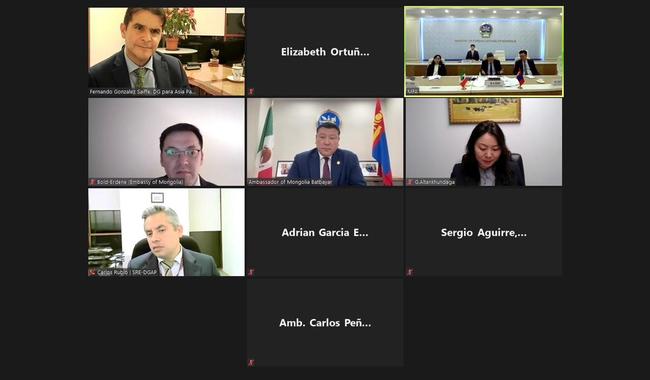 México y Mongolia celebran la Primera Reunión del Mecanismo de Consultas Políticas