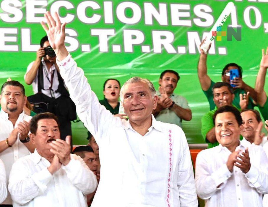Veracruz abre oportunidad para consolidar la Cuarta Transformación del país: Adán Augusto López