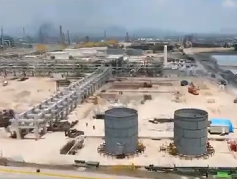 Planta nueva de coquización con avance del 88%: Rocío Nahle