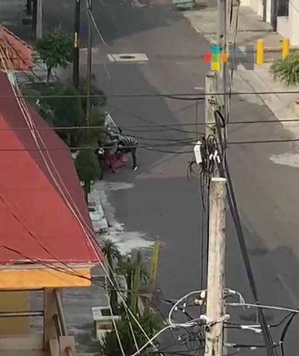 Roban vivienda; policía municipal de Veracruz tarda horas y ladrones regresaron por más