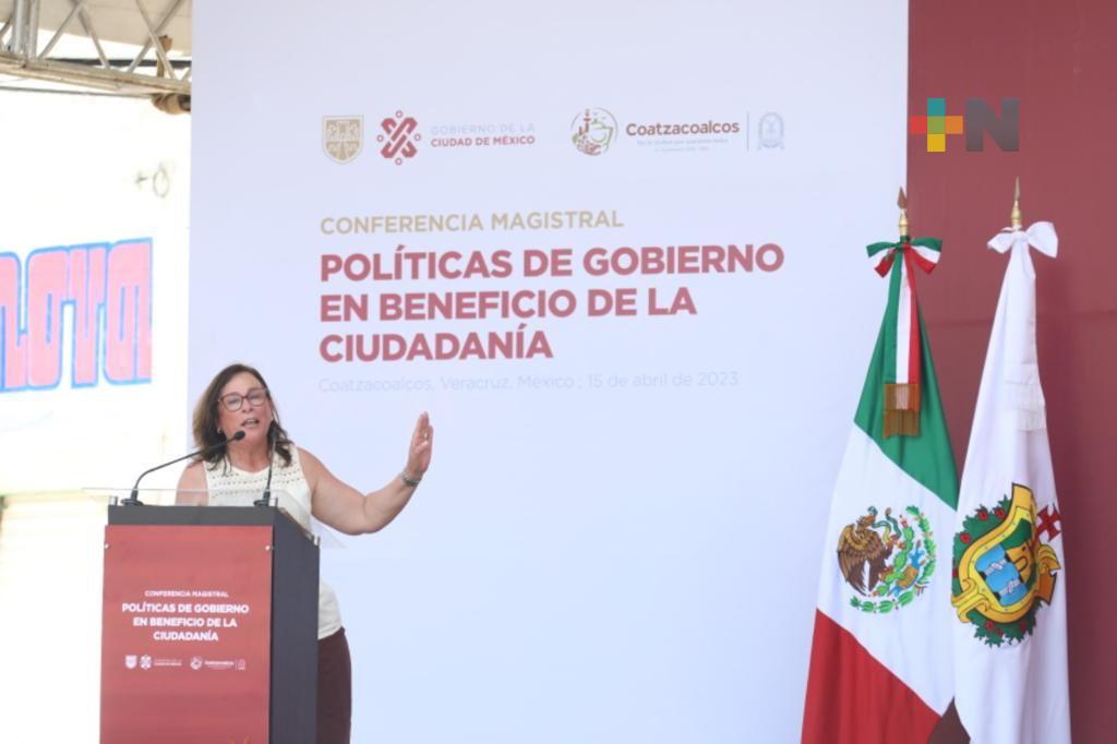 “En Veracruz es tiempo de las mujeres, y hoy estamos con Sheinbaum”: Rocío Nahle