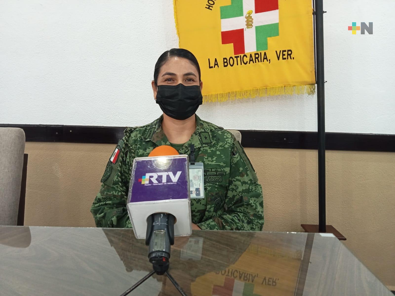 Hospital Militar de La Boticaria, centro médico que auxilia en emergencias
