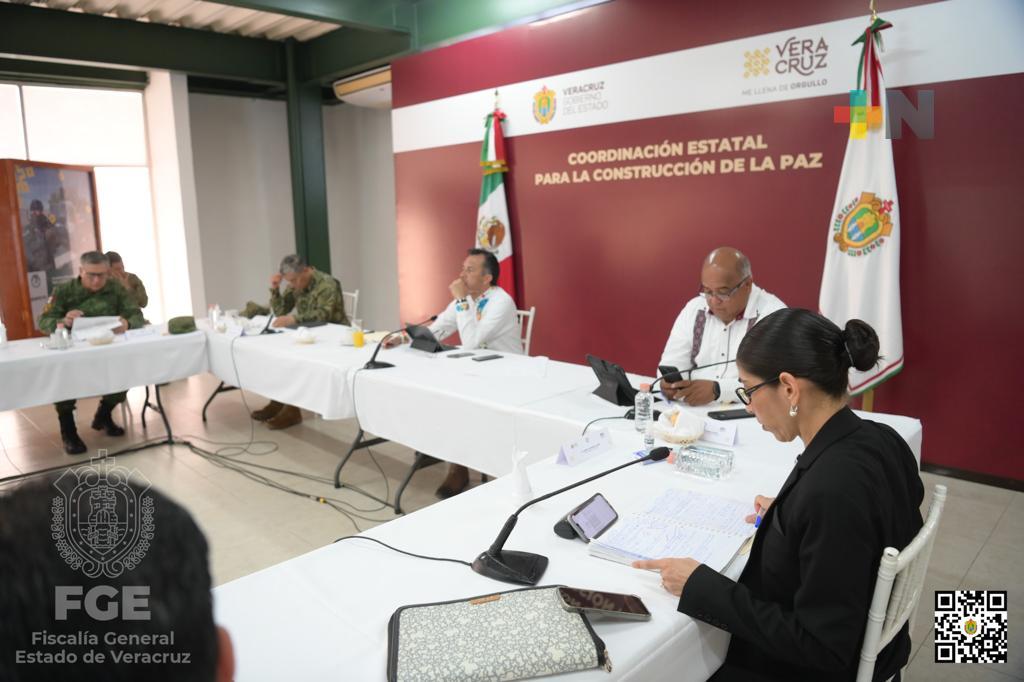 Informa la FGE sentencias condenatorias en la Mesa de Coesconpaz